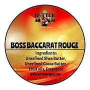 Boss Baccarat Rouge | Unrefined Cocoa Butter | Butter By Boss