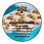 Boss Banana Pudding Butter | Banana Pudding Butter | Butter By Boss