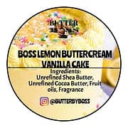 Boss Lemon Buttercream Vanilla Cake Collection