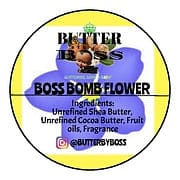 Boss Bomb Flower Butter | Fruit Butter | Butter By Boss