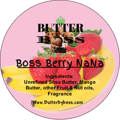 Boss Berry Nana Strawberry Fragrance | Body Spray | Butter By Boss