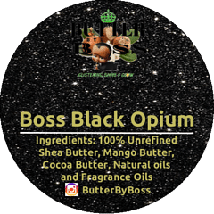 Boss Black Opium Butter | Mango Butter | Butter By Boss